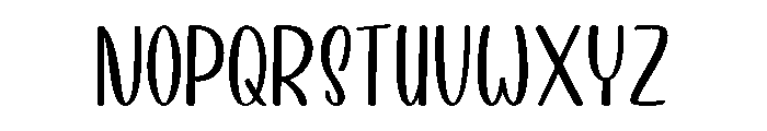 Happy Cactus Font UPPERCASE