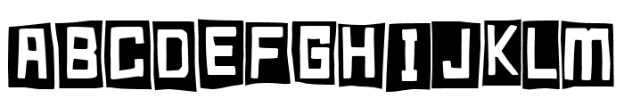 Happy Cube Font UPPERCASE