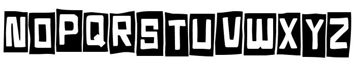 Happy Cube Font UPPERCASE
