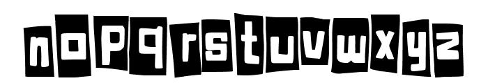 Happy Cube Font LOWERCASE
