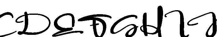 Happy Darling Font UPPERCASE