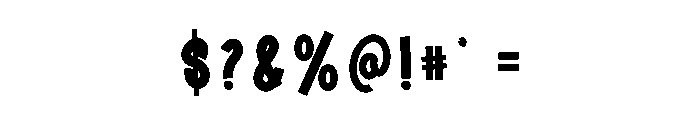 Happy December Font OTHER CHARS