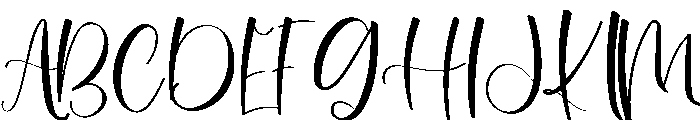 Happy Girl Font UPPERCASE
