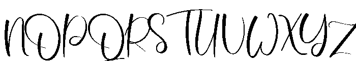 Happy Girl Font UPPERCASE