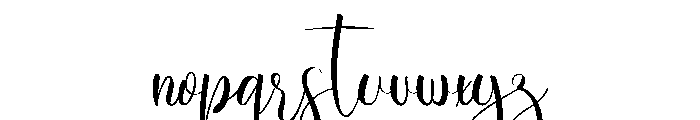 Happy Girl Font LOWERCASE