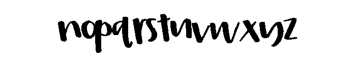 Happy Happy Regular Font LOWERCASE