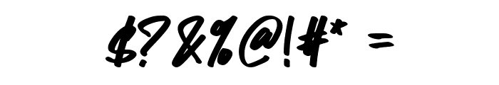 Happy Holiday Font OTHER CHARS