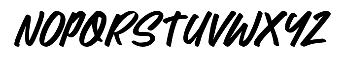Happy Holiday Font UPPERCASE