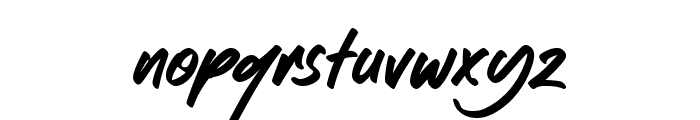 Happy Holiday Font LOWERCASE