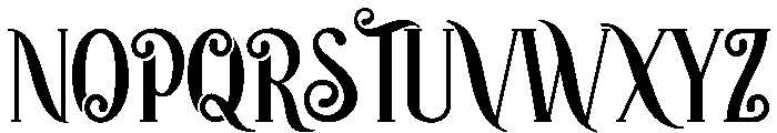 Happy Holidays Font UPPERCASE