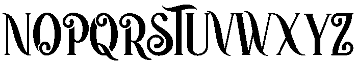 Happy Holidays Font LOWERCASE