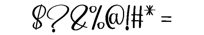 Happy Mommy Font OTHER CHARS