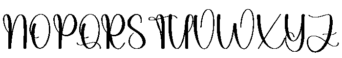Happy Mommy Font UPPERCASE