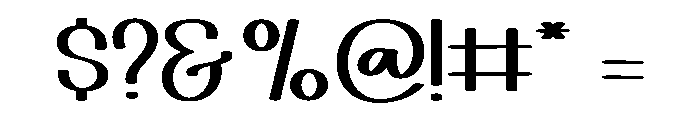 Happy Monogram Font OTHER CHARS