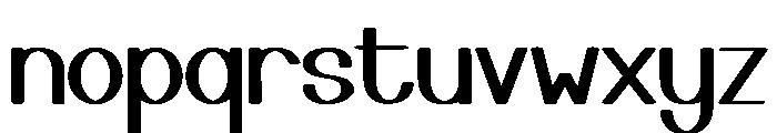 Happy Monogram Font LOWERCASE