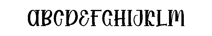 Happy Mother Font UPPERCASE