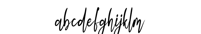 Happy Nature Demo Font LOWERCASE