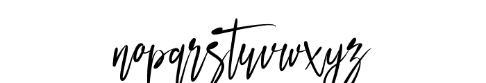 Happy Nature Demo Font LOWERCASE