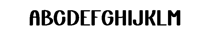 Happy School2 Font UPPERCASE