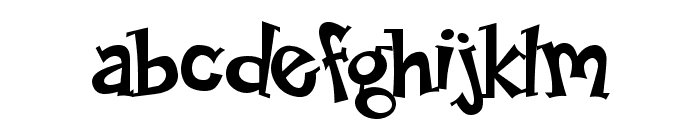 Happy Serif Font LOWERCASE