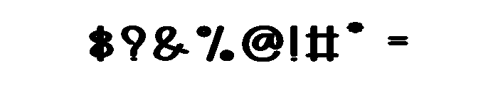 Happy Summer2 Font OTHER CHARS