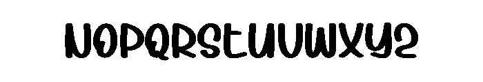 Happy Summer2 Font LOWERCASE