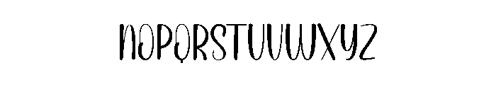 Happy Sweet Font LOWERCASE