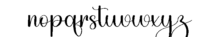 Happy Teacher Font LOWERCASE