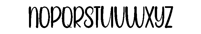 Happy Valentine Day Font LOWERCASE