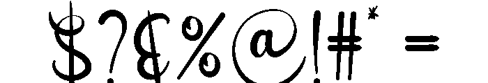 Happy Valentine Font OTHER CHARS