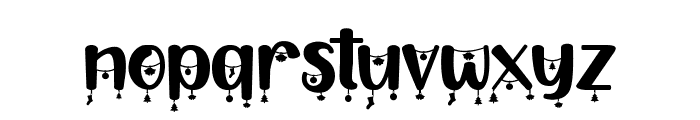 HappyChristmasParty Font LOWERCASE