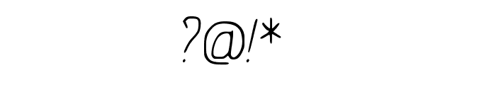 HappyDreams-MediumMonospaced Font OTHER CHARS