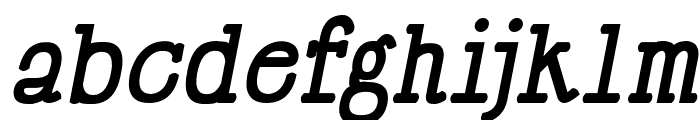 HappyPhantom Bold Italic Font LOWERCASE
