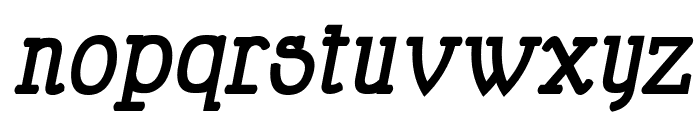 HappyPhantom Bold Italic Font LOWERCASE