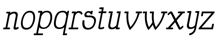 HappyPhantom Italic Font LOWERCASE