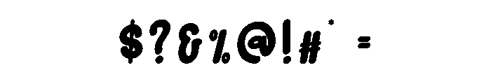 Happyweek Font OTHER CHARS