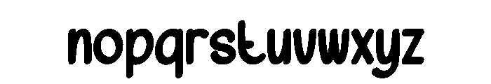 Happyweek Font LOWERCASE