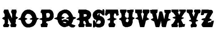 Hard Life Club Black Font LOWERCASE