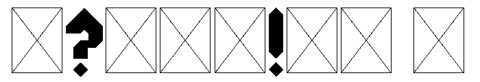Hard Punk Gothik Font OTHER CHARS