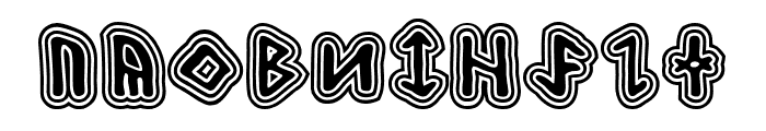 Hard Runes Font OTHER CHARS