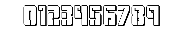 Hard Science 3D Font OTHER CHARS