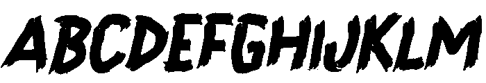Harden Font UPPERCASE