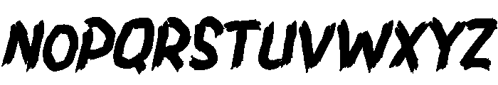Harden Font UPPERCASE