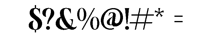 Hardmix Font OTHER CHARS