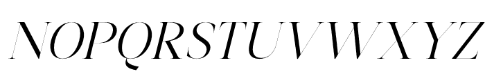 Harfine DEMO VERSION Italic Font UPPERCASE