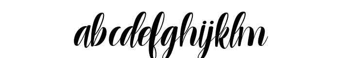 Hargrey Molly FREE Font LOWERCASE