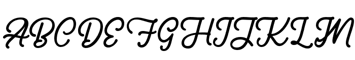 HarithaFREE Font UPPERCASE