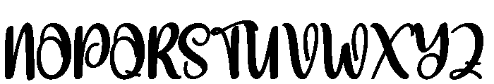 Harken Font UPPERCASE