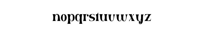 HarlerMixgiter Font LOWERCASE