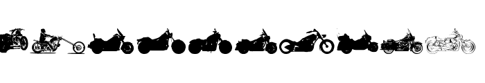Harley Davidson Font OTHER CHARS